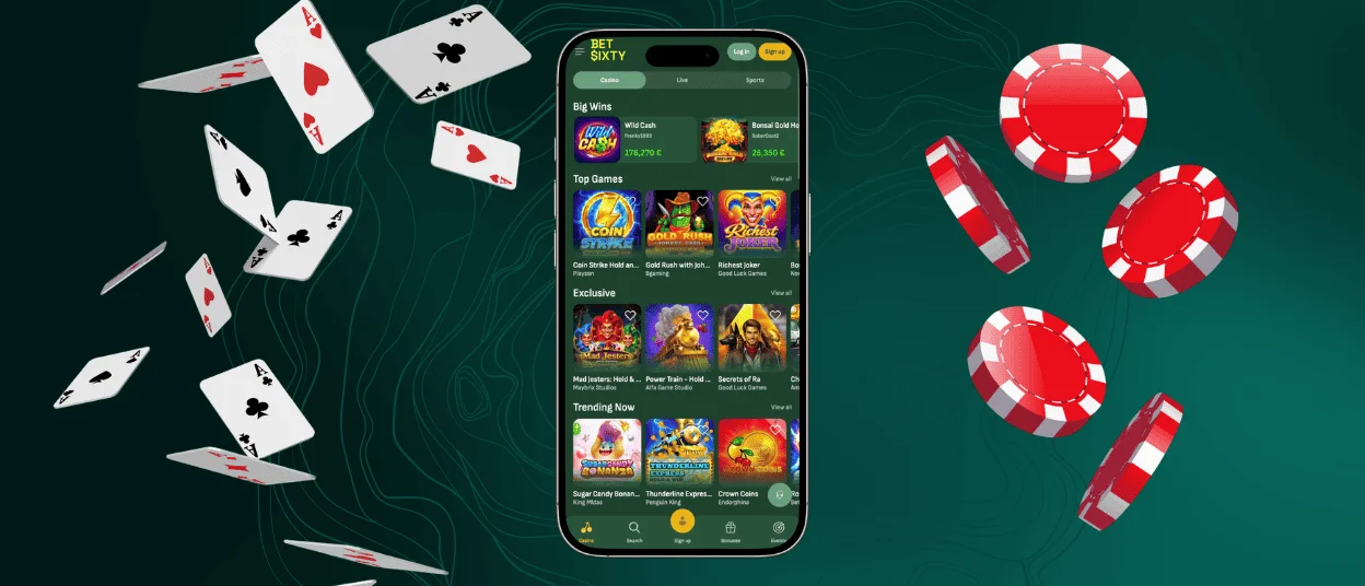 Betsixty iOS App